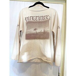 Kanye West YZY Yeezy Gosha Vultures Long Sleeve Shirt Volume 1 Album SZ S-M